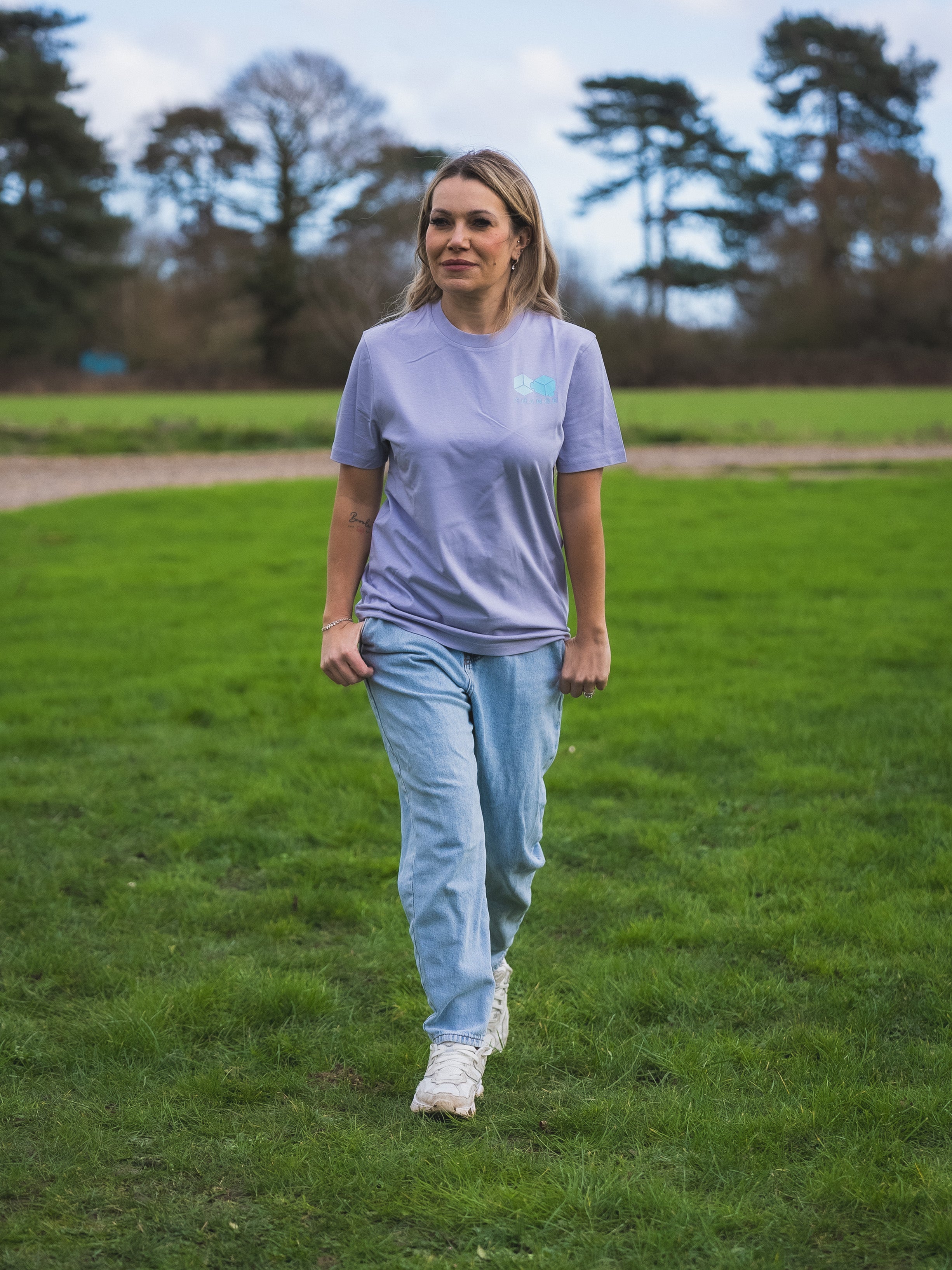 Women's Classic Tee Logo - Lilac