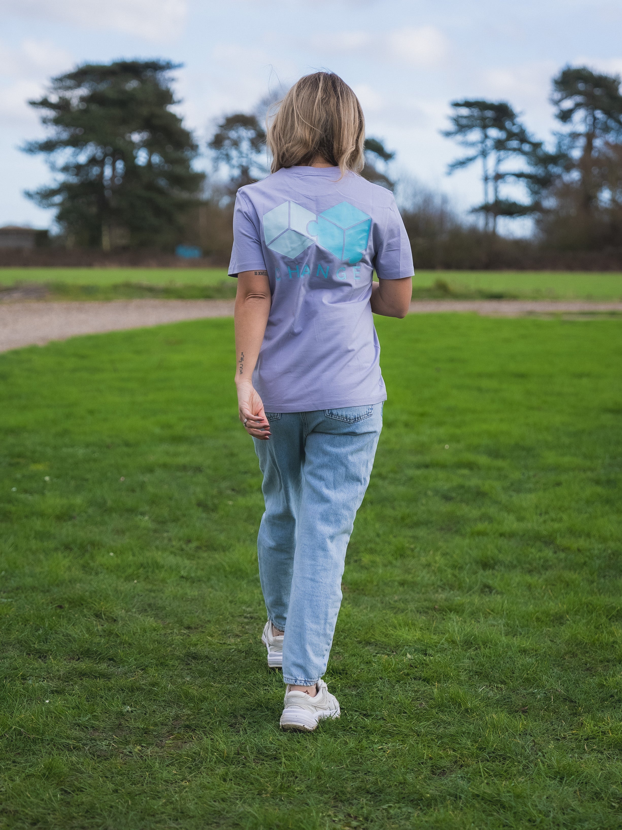 Women's Classic Tee Logo - Lilac