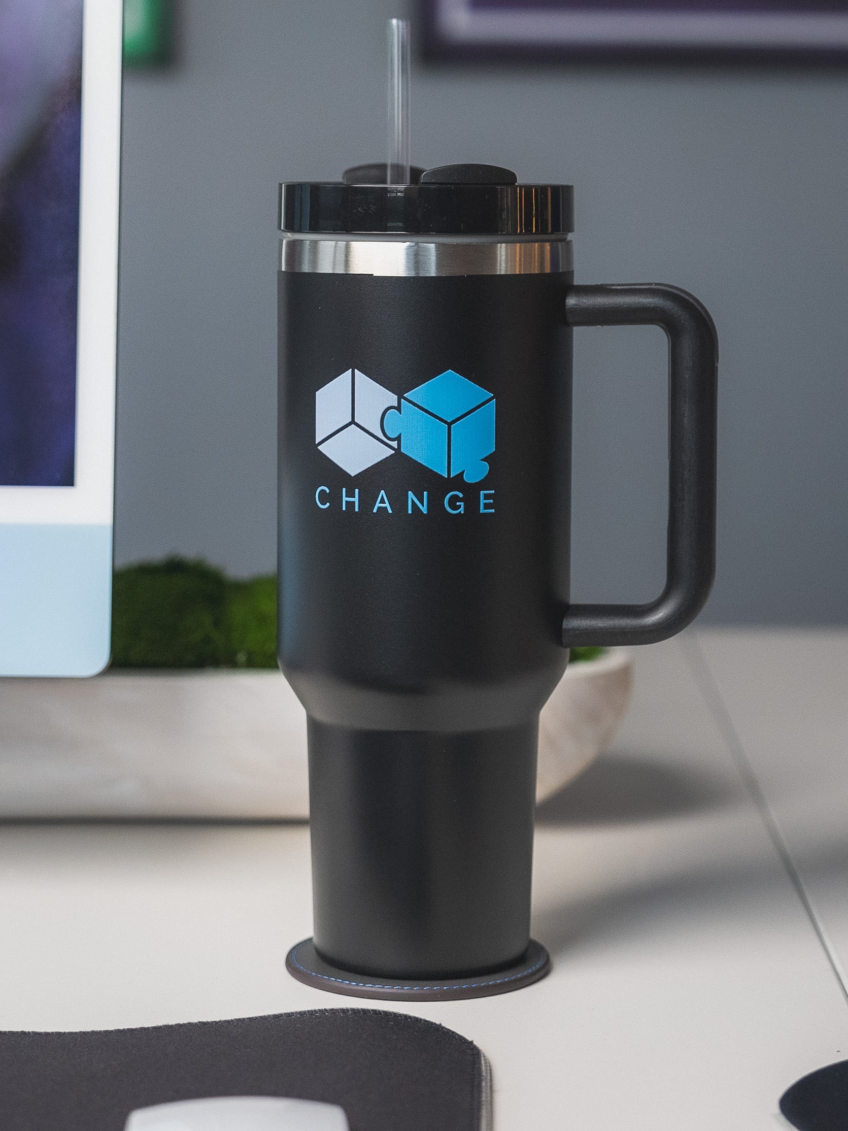 Stainless Steel Change Logo Tumbler